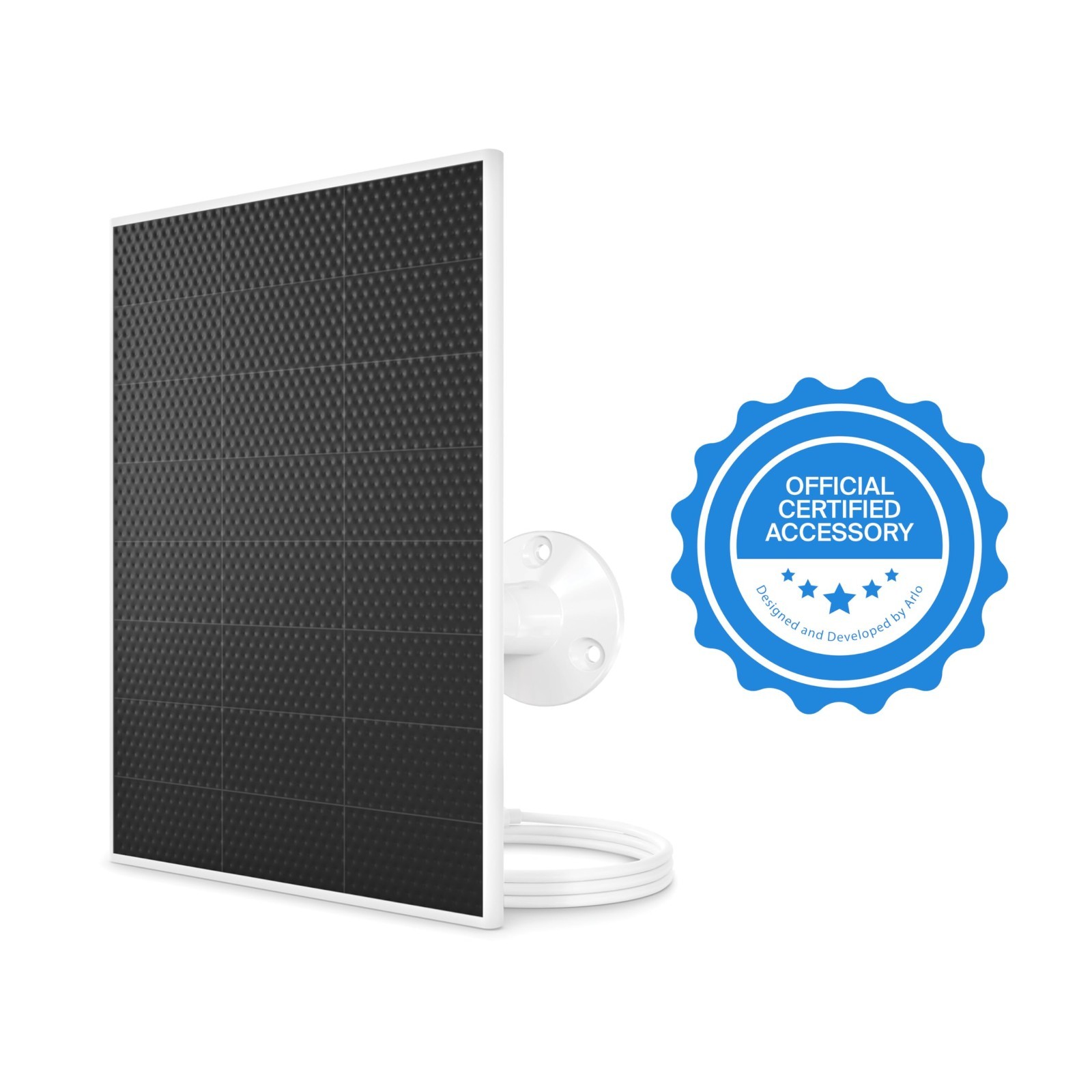 Solar Panel Charger for Security Cameras – Weather Resistant, Easy Install, Comp
