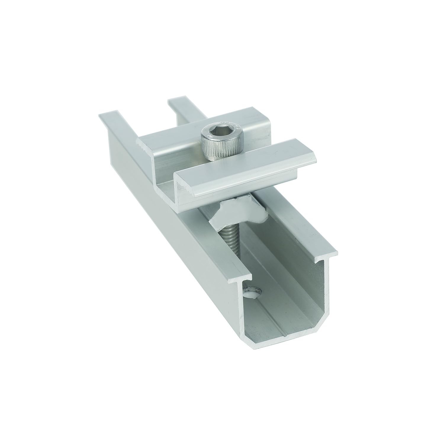 Universal Solar Panel Roof Mounting Kit – Complete 2 Panel Rack System for DIY,