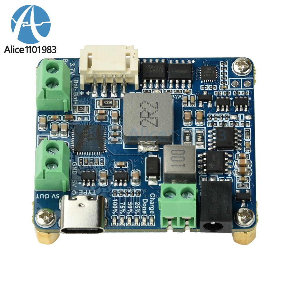 6-24V Solar Panel Power Management Module 5V 3A Supports MPPT, PD QC FCP SFCP