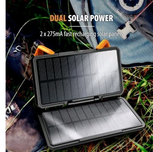 ToughTested “Solar LED10” 10000mAh Power Pack & LED Light Panel (TT-PBW-LED10)
