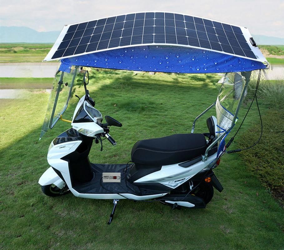 300W Watt Flexible 18V Mono Solar Panel Home RV Rooftop Camping Off-Grid Power