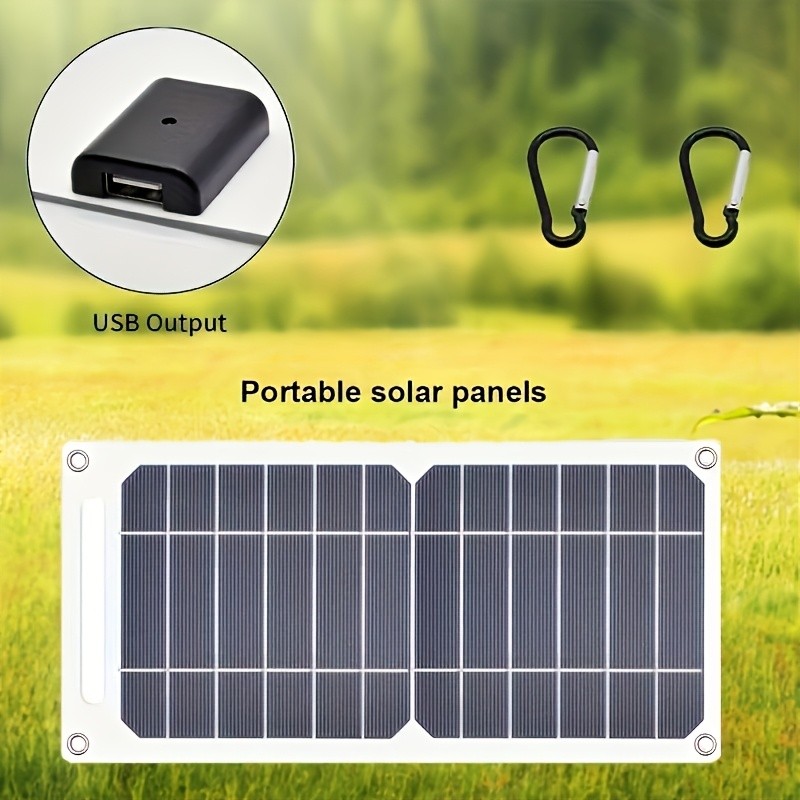 Functional Durable Stylish Solar Charging Accessories for Camping Outdoor Travel