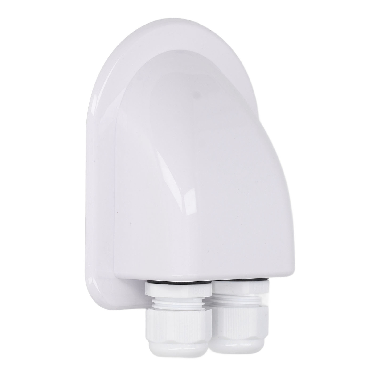 (White)Cable Junction Box Solar Entry Housing UV Resistance Wide Application