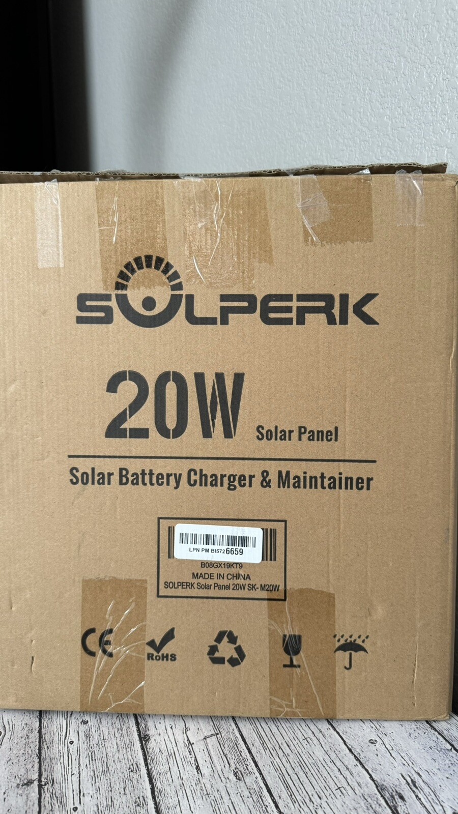 20W Solar Panel Charger, Kit Monocrystalline 12V Solar Panel + Up…