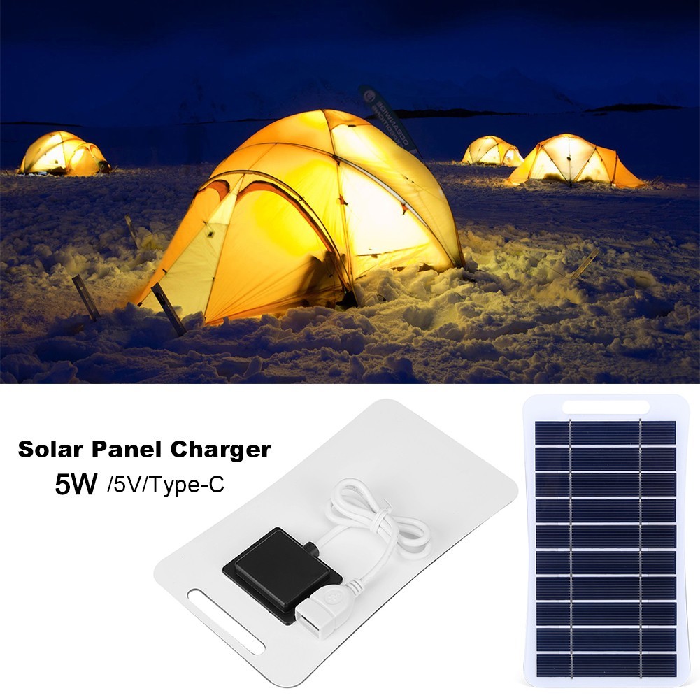 Green Energy Solar Panel Charger Portable Solar Charger Compact Design