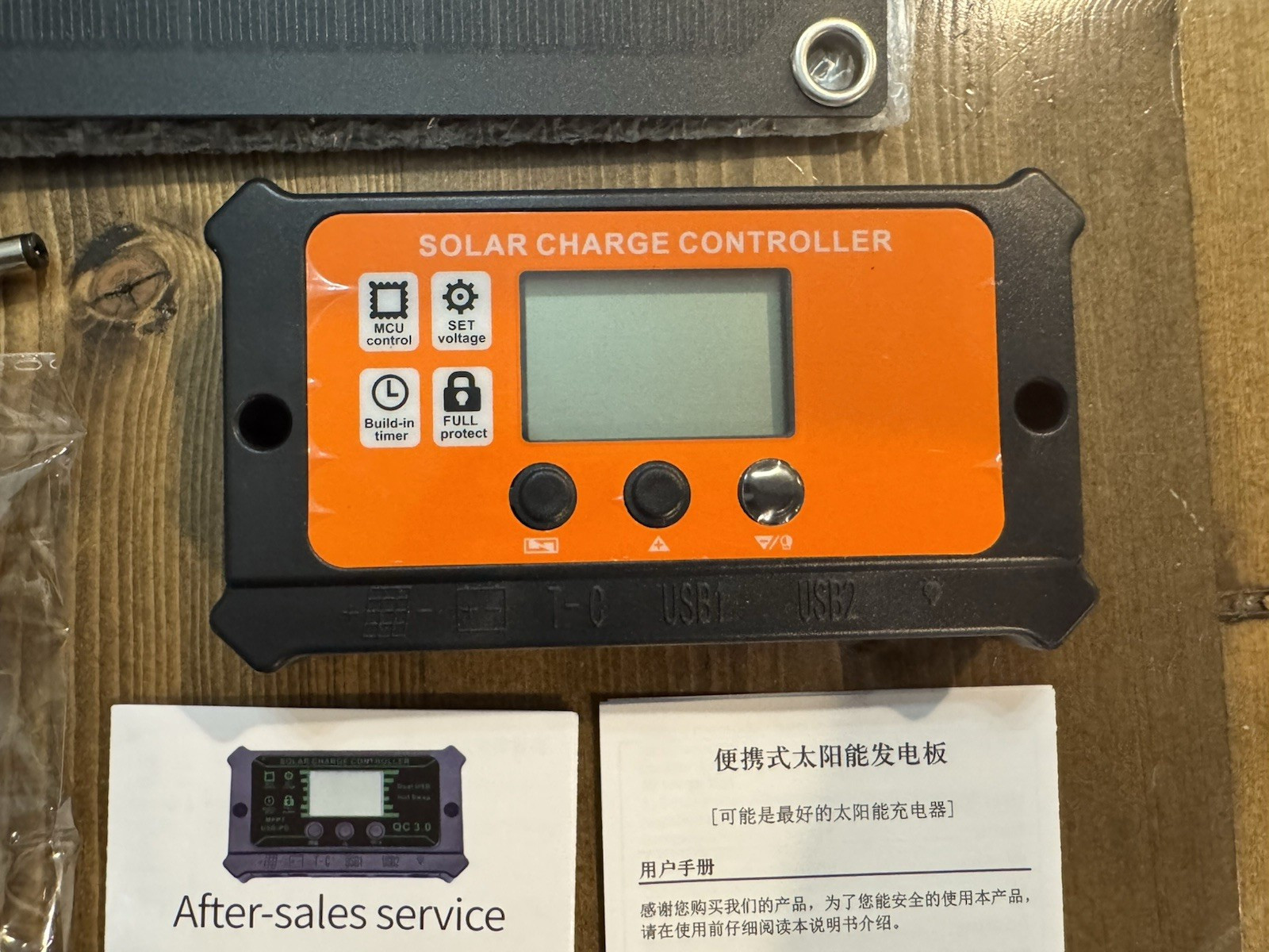 650/1300W Solar Panel portable solar panel kit 100A 12V/24V