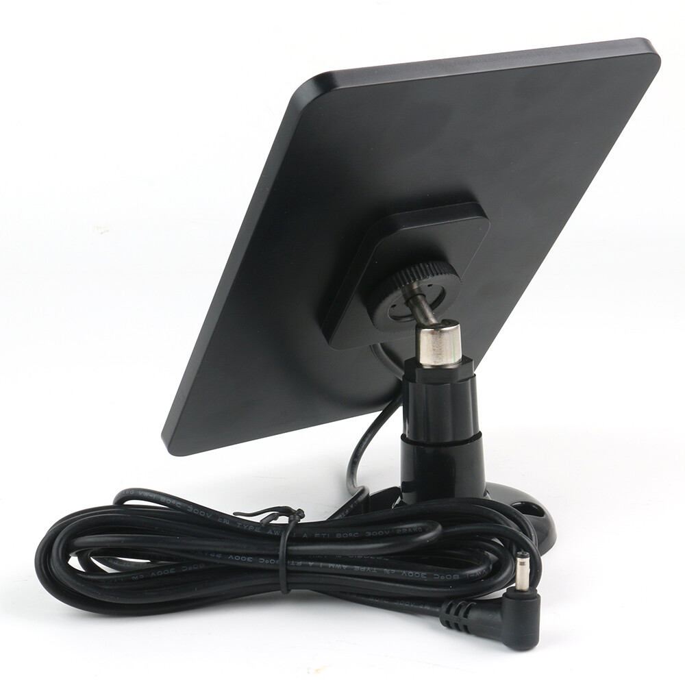 10ft Cable-4W-5V Solar Panel Charger for Ring Camera Spotlight & Stick Up Cam