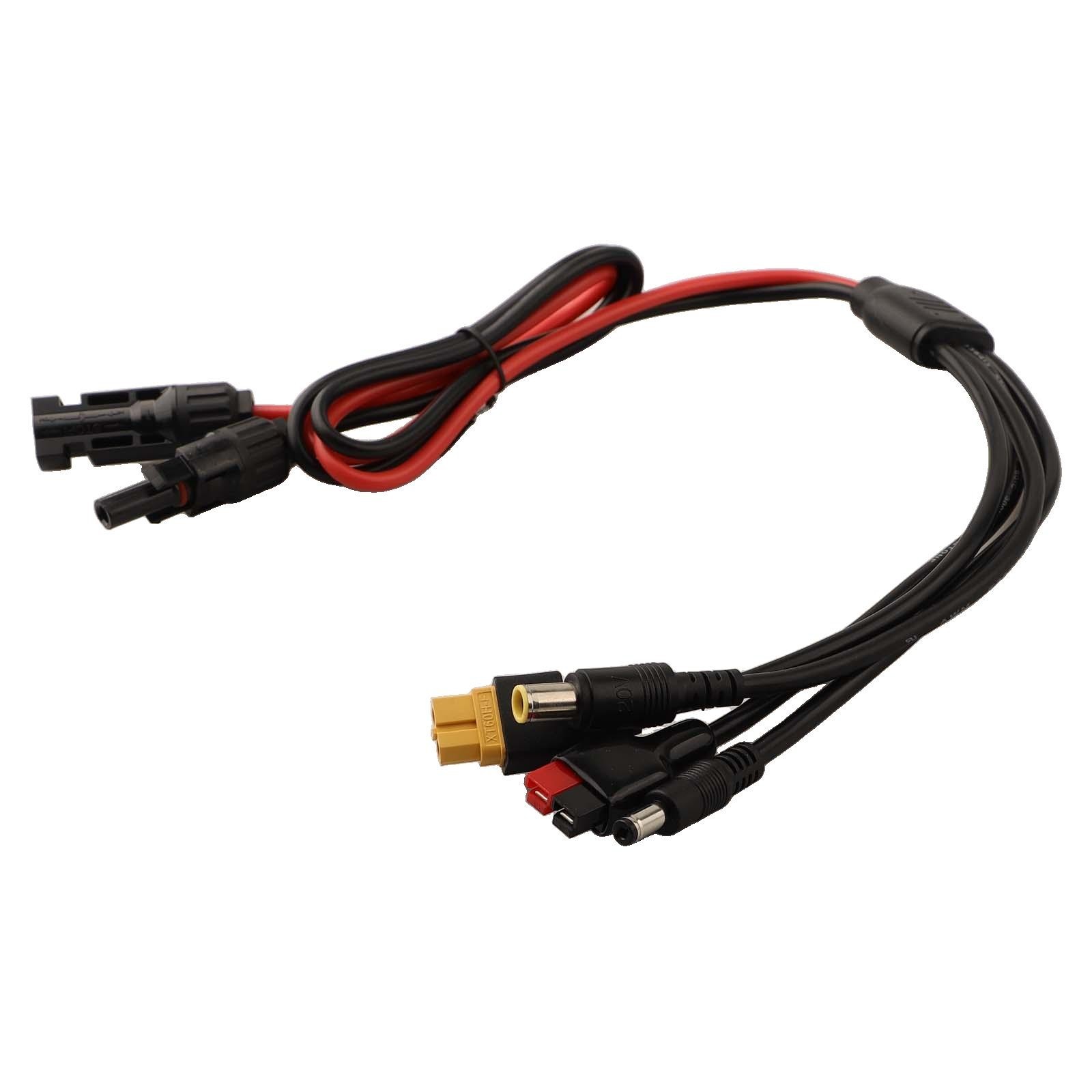 Innovative 4 in 1 Solar Panel Connectors Compatible with Multiple Inputs