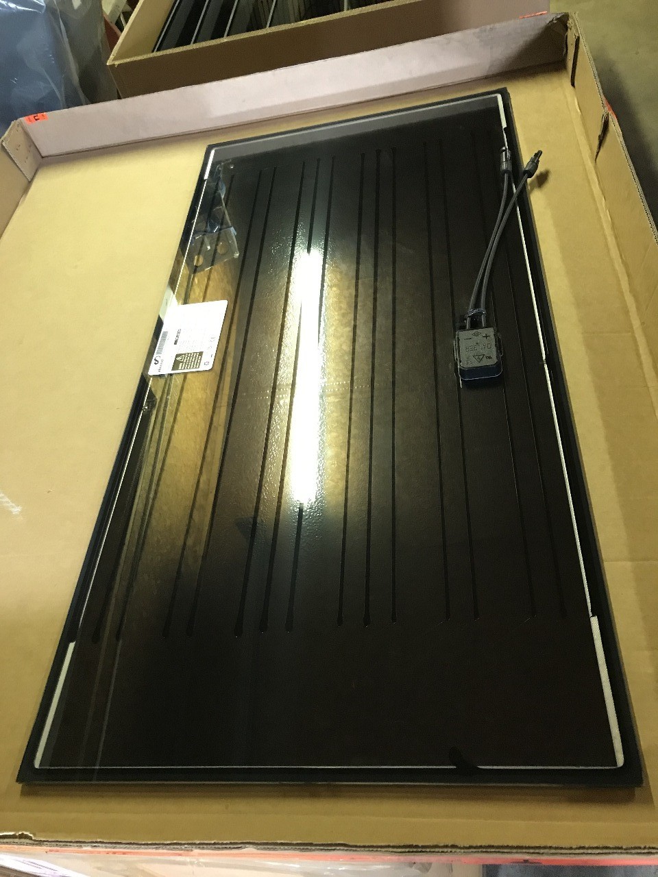 Abound Black Frameless Solar Panels, Type: AB1-60A, 60 W (47 3/4″ x 23 9/16″ x 1