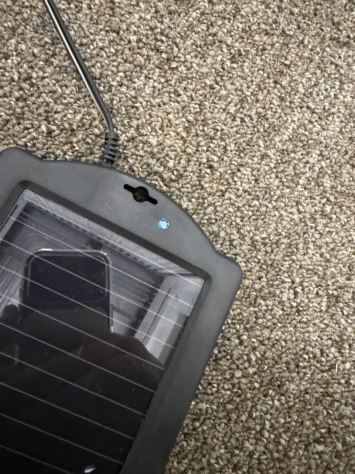 THUNDERBOLT MAGNUM SOLAR 1.5 WATT 12V SOLAR BATTERY CHARGER Untested SKU:P