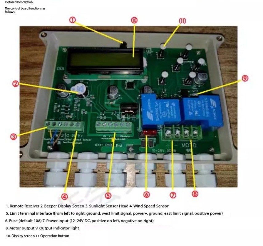 Single-axis Solar Tracking Controller, Inclined Single-axis Solar Tracking