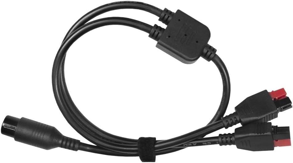 Solar Connectors Cable for 2pcs Solar Panels, Parallel 1200W Power Tool-free