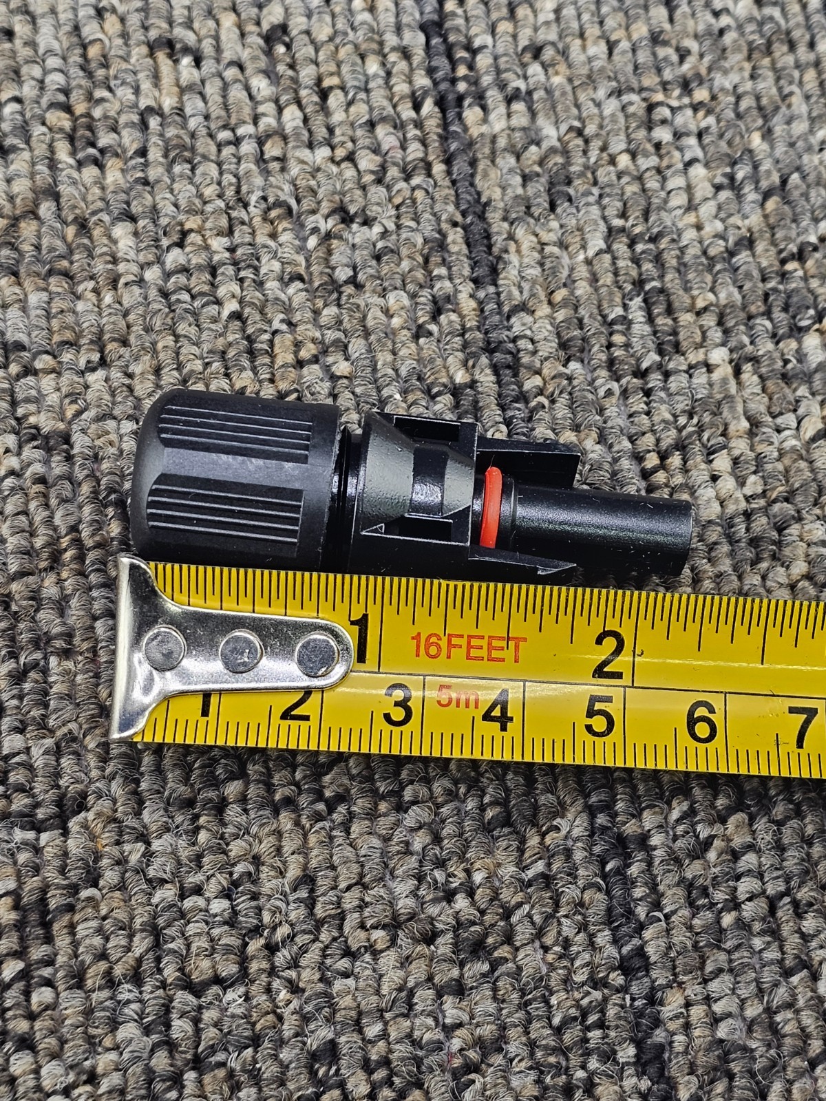 (QTY 100) Standard MC4 Solar DC Electrical Connectors – 2″ Female 30A , 1000V