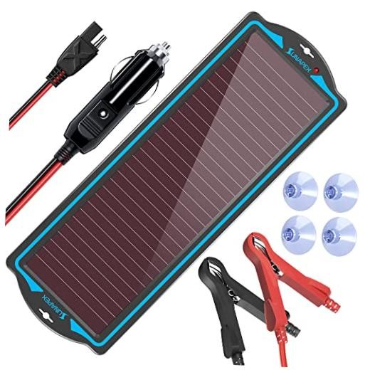 12V Solar Battery Charge: Waterproof Portable Solar Panel Kit – Battery 1.8W