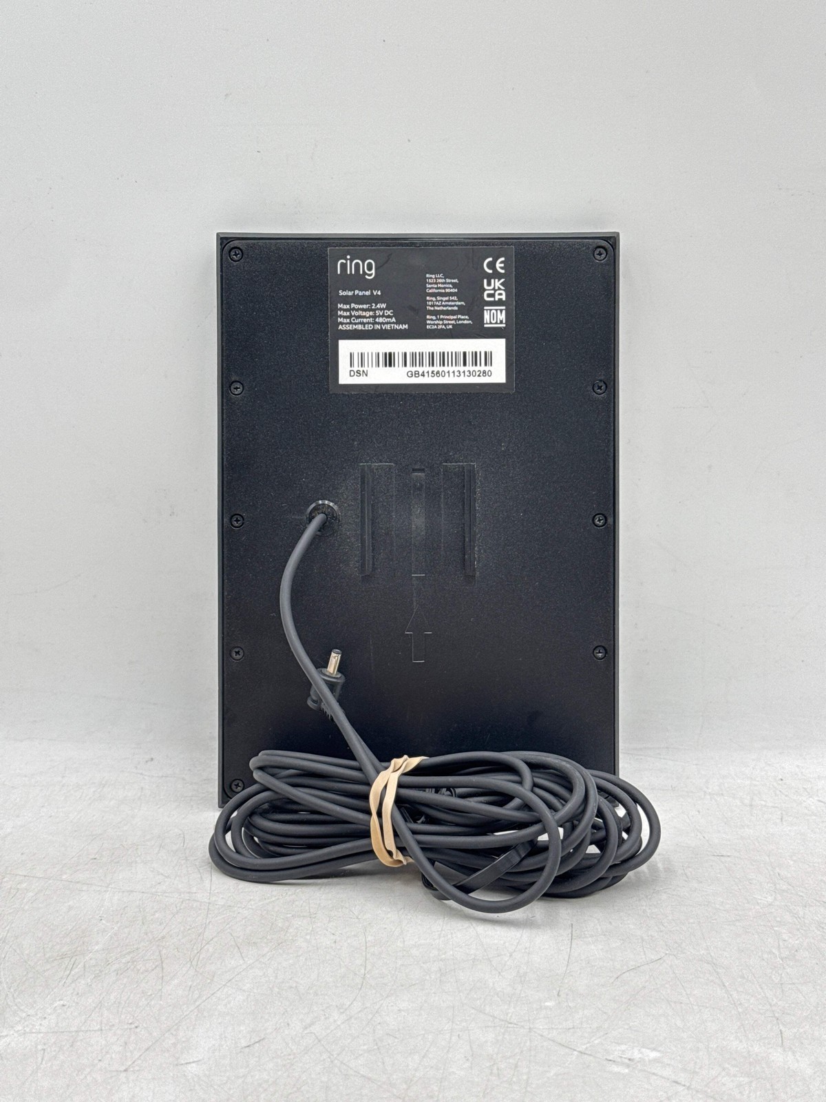 Ring Solar Panel Charger for Spotlight Camera Battery Stick Up Cam 8ASPS7-BEN0
