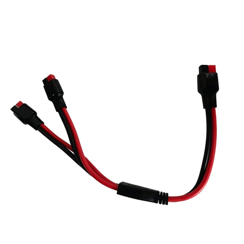 30A 1 to 2 Power Connector Battery Line For Portable Electric Vehicle