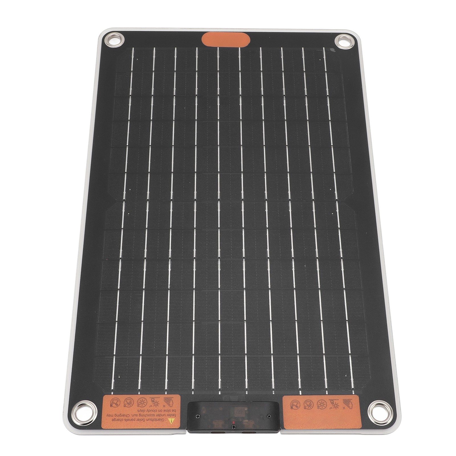 15W 5V 2.5A Solar Panel Battery Charger Monocrystalline Silicon Rain Proof FBIO