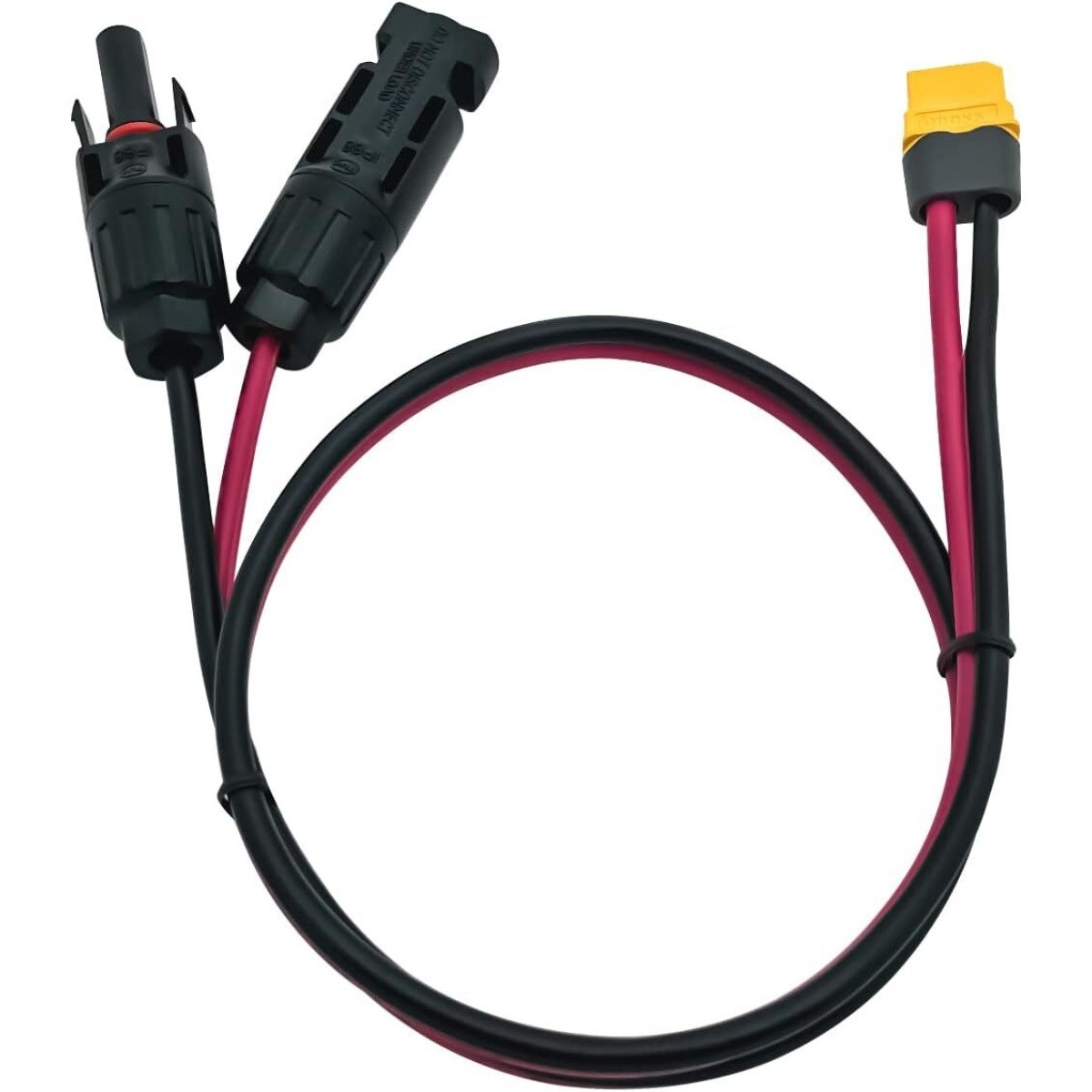 1PC 3.3Ft Solar Connector to XT60 Adapter Charging Extension Cable for Solar