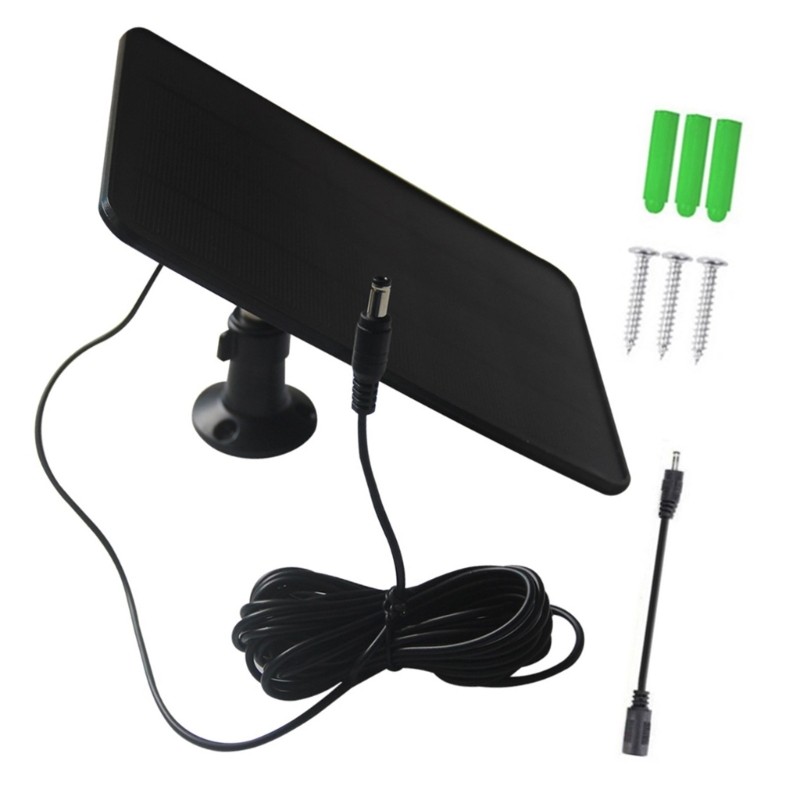 Portable 6W Solar Charging Board DC5521 DC3.5mm For Various Low Power Devices