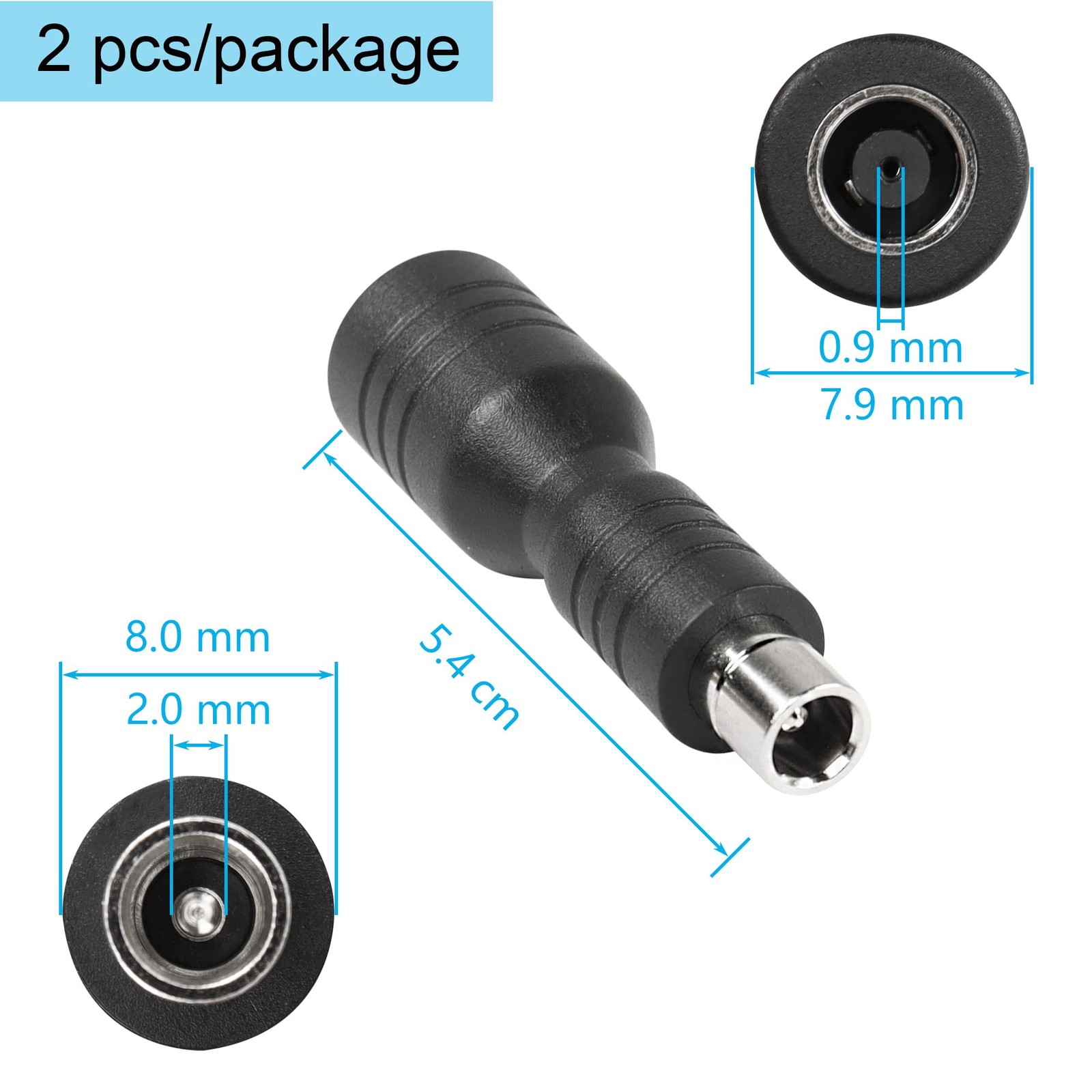DC7909 to DC8020 Adapter, DC7909 Female to DC8020 Male Connector Adapter,for …