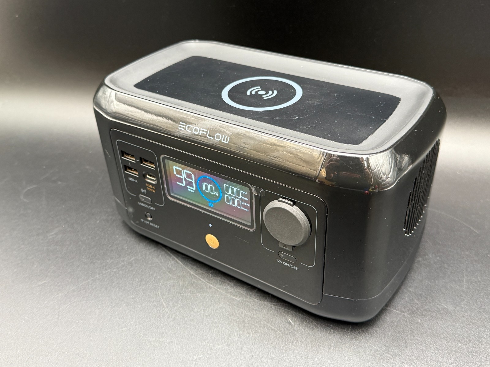 EcoFlow RIVER Mini EFR421 210Wh Portable Power Station 300W 600W Surge Used