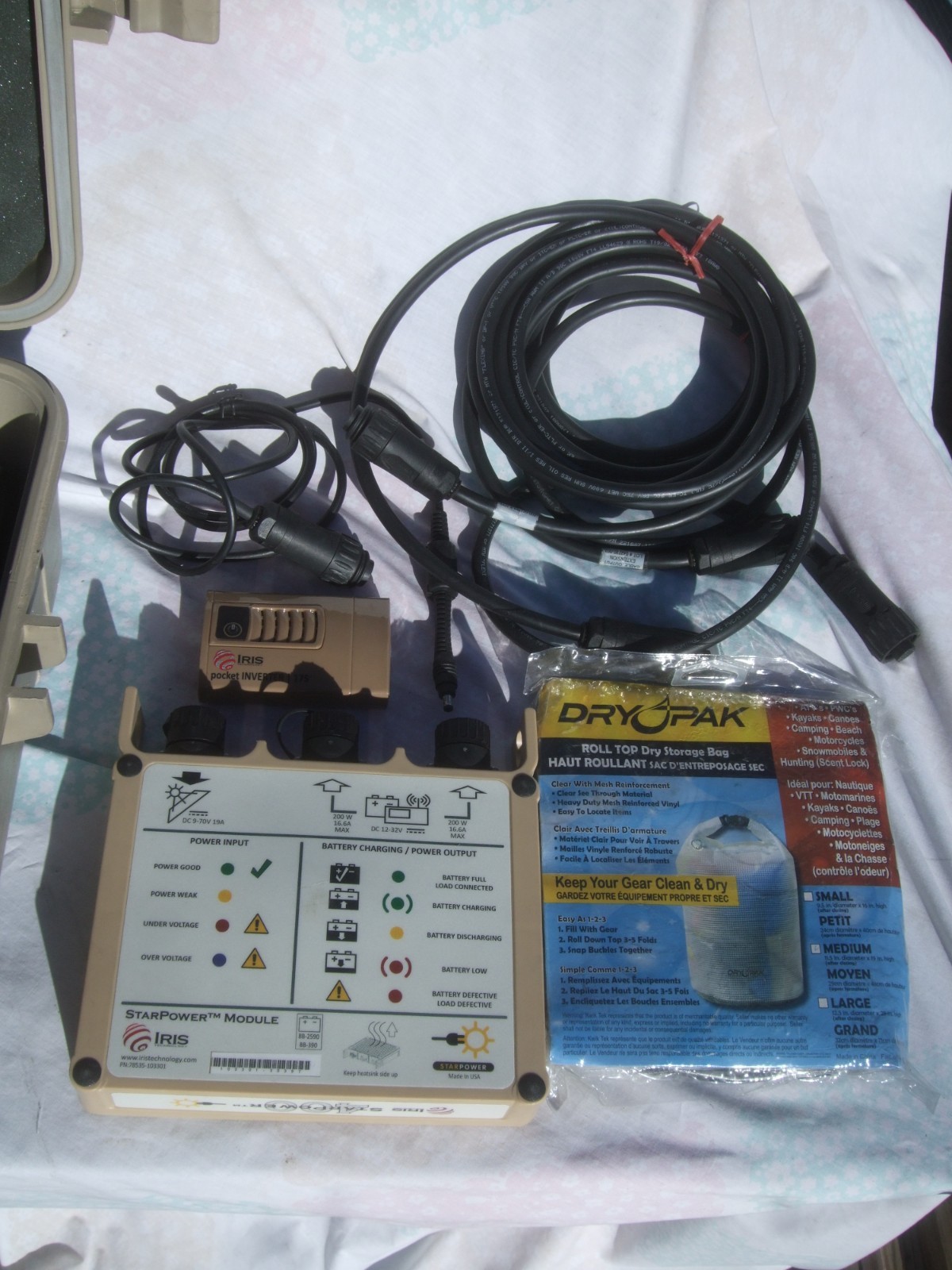 Iris Technology SPACES II Kit USMC Military Portable Solar Energy Field Power