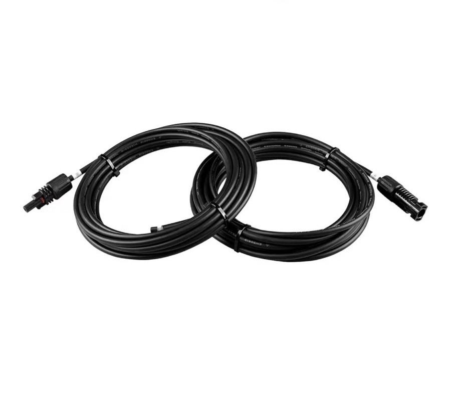 HQST 20Ft 10 AWG Adaptor Kit Solar Cable with Female and Male Connectors(1 Pair)