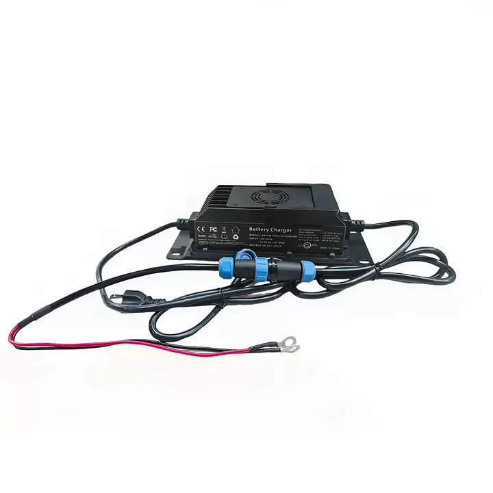 CHICNOD 48V100Ah LiFePO4 Bluetooth Battery w/ 58.4V 20A Charger for Golf Cart RV