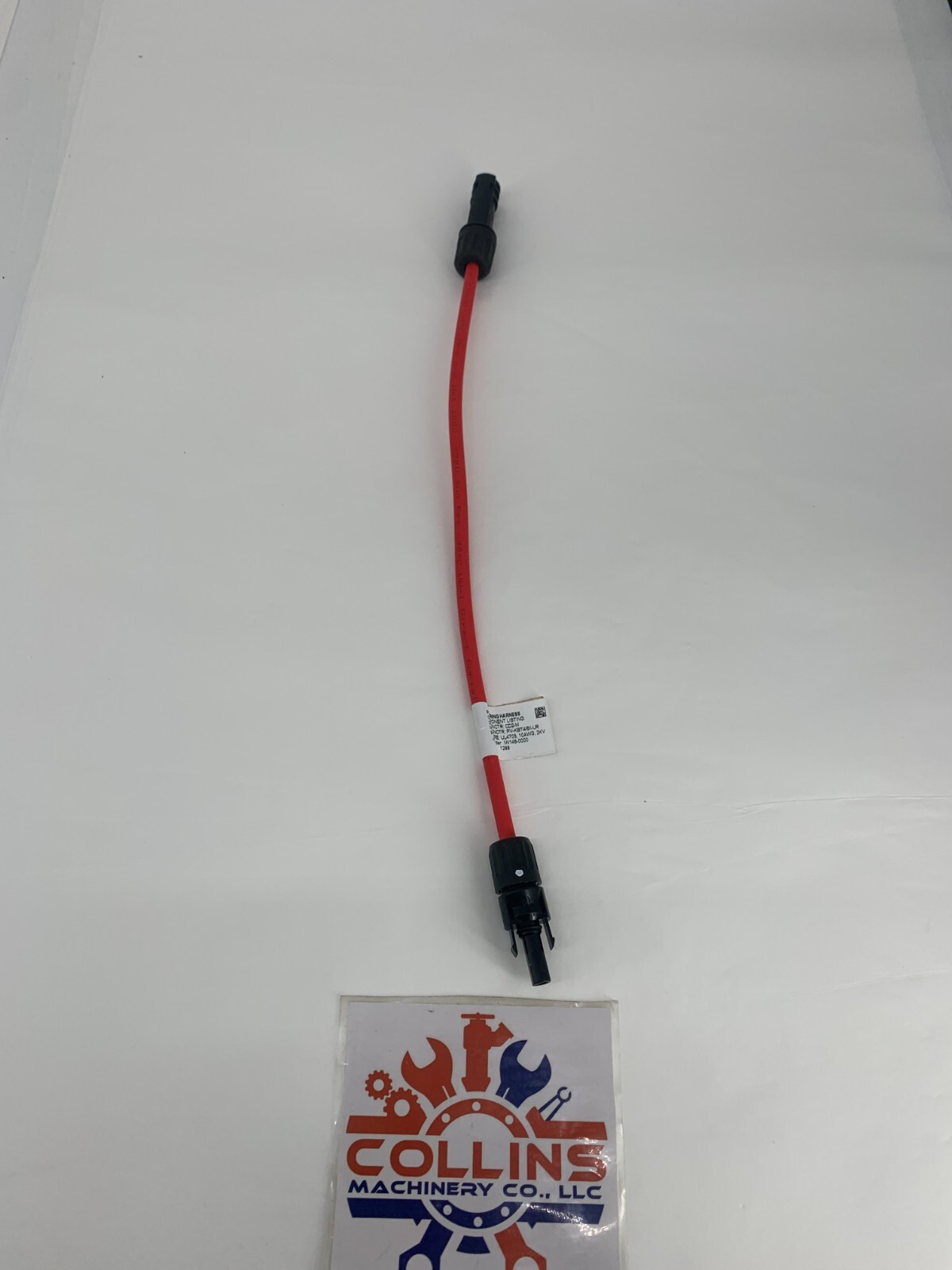 Amphenol ATPI 012037 Red 1500V 30A OAL 17″ CD2 & MC4 CNCTR PV Wiring Harness