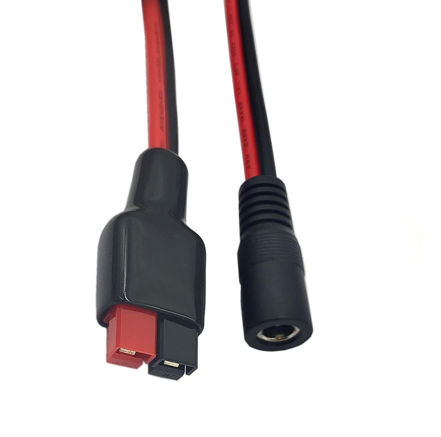 14AWG DC 5.5Mm X 2.1Mm Power Plug Extension Cable Connector for Generator Backup