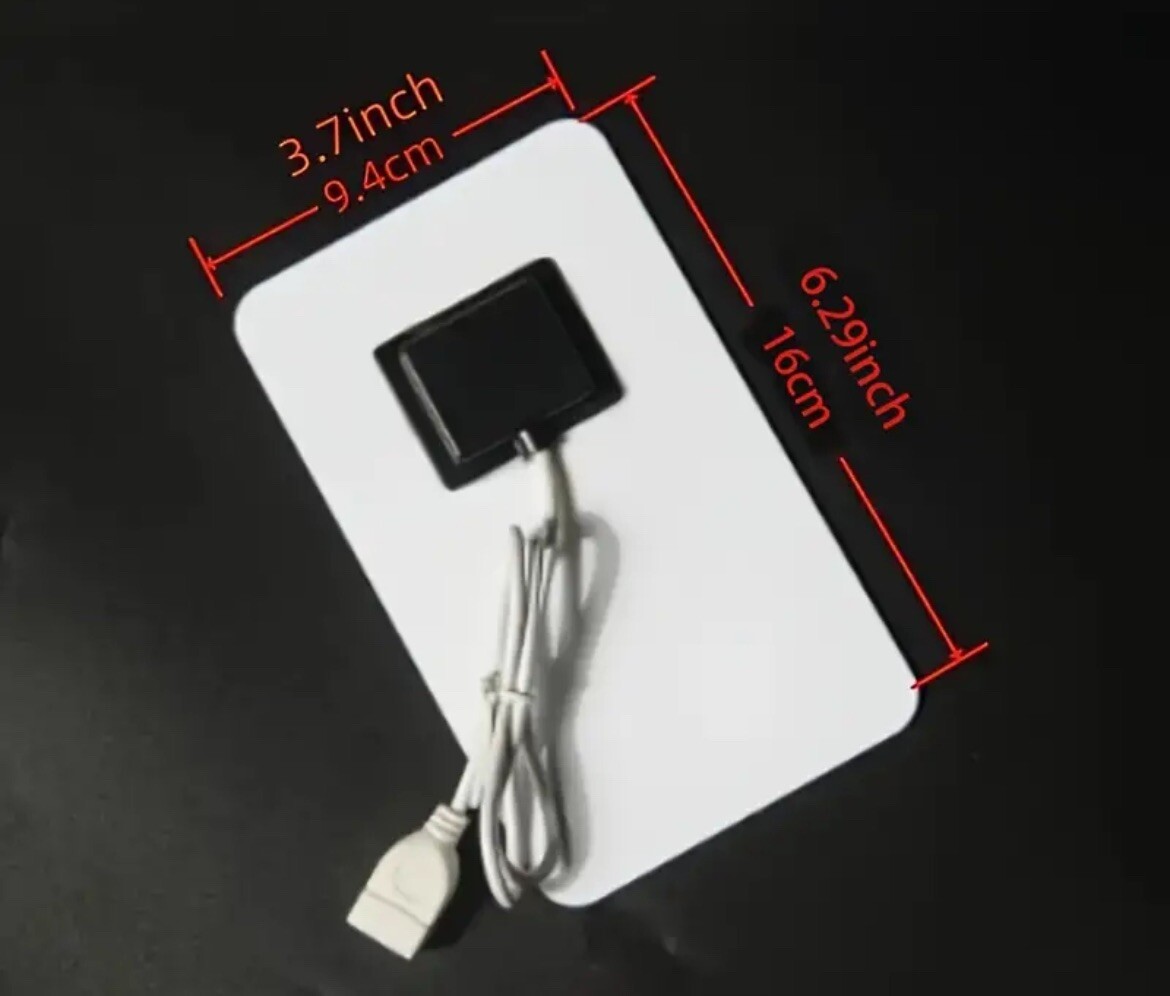 1pc Solar Portable Charging Panel Outdoor Waterproof Solar USB Charger