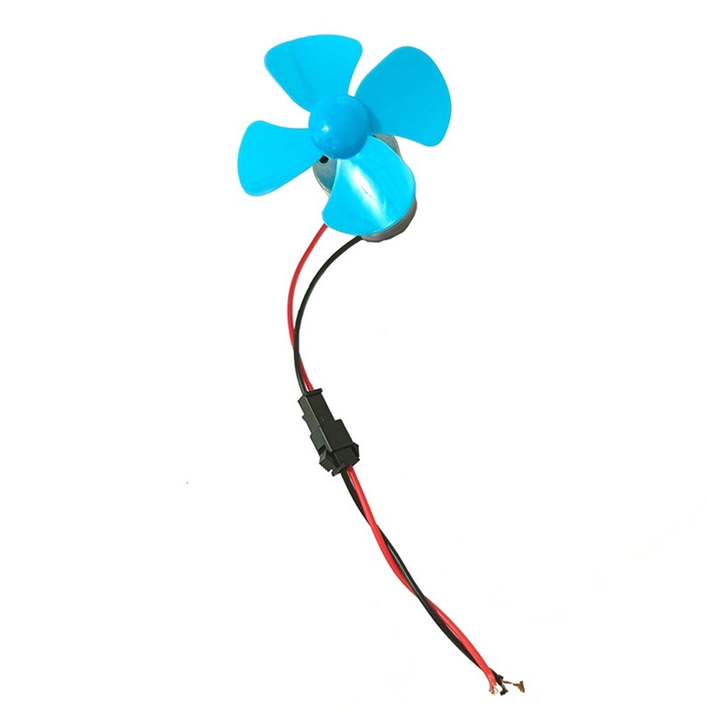 Wind Turbine Generator Kit with Fan Blade and Dc Motor for Science Applications