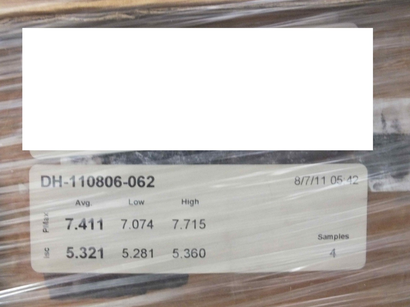 Uni-Solar Finished L-Strip Amorphous Solar Cells 7.5W 1.6V – Box of 100 Total