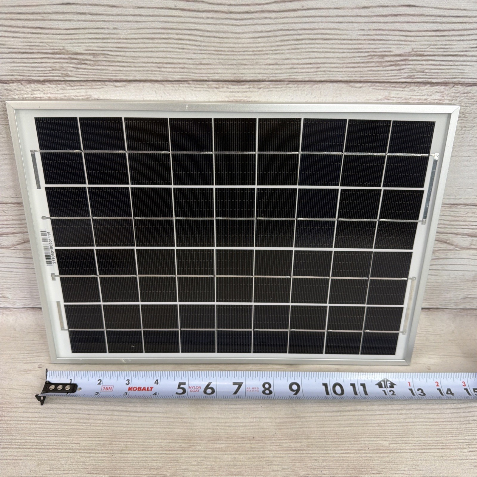 New Megsun 10 Watt 12V High Efficiency Mono Solar Panel w/ Alligator Clips FSHP