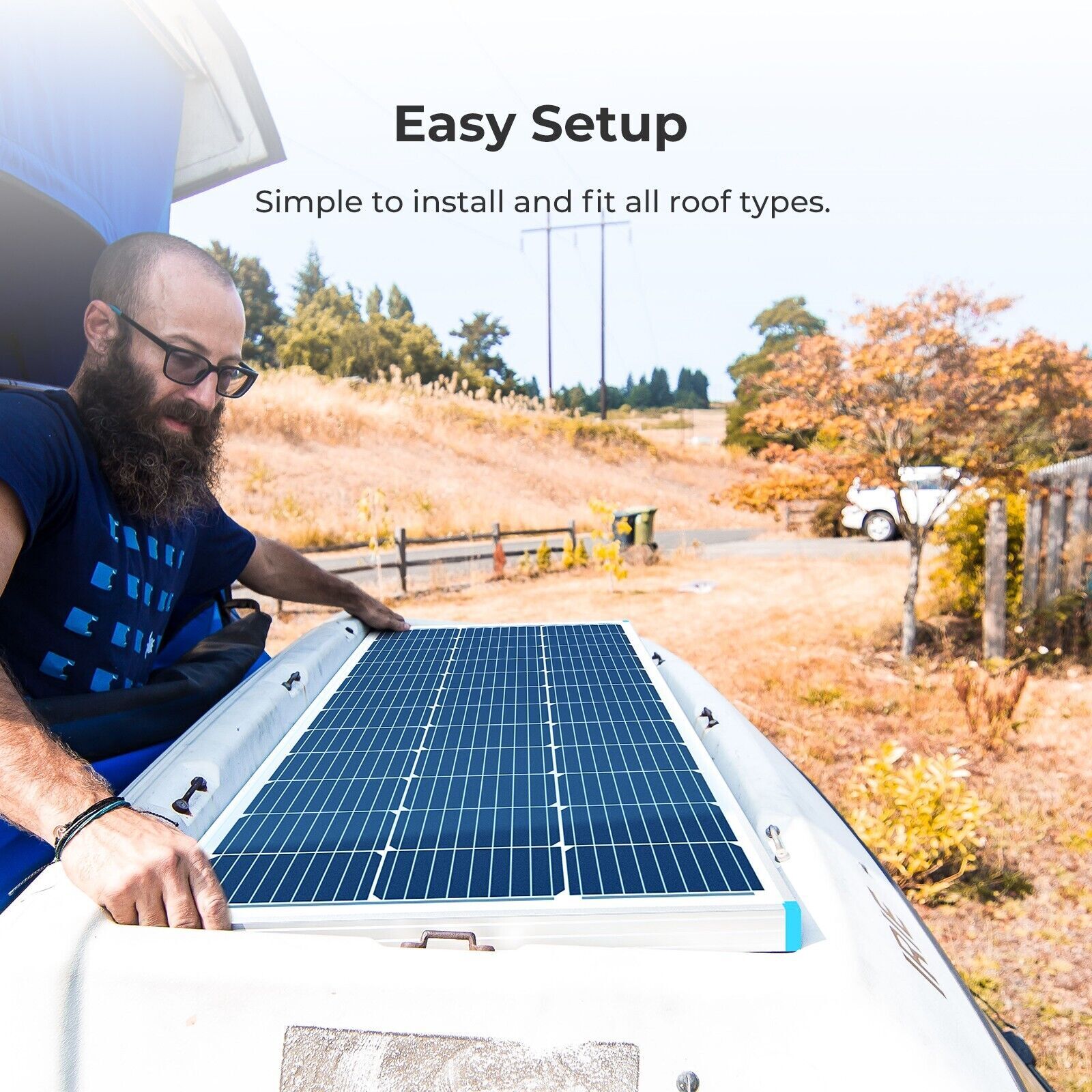 150W Mono Solar Panel for 12V-24V Solar Kit Off Grid With 30A Controller Free
