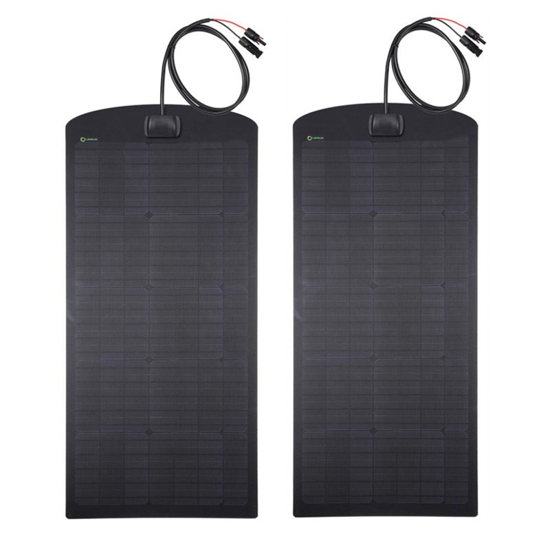 110W(2×55) 12V Hood Flexible Solar Panel for Chevrolet Silverado 1500 Best Good