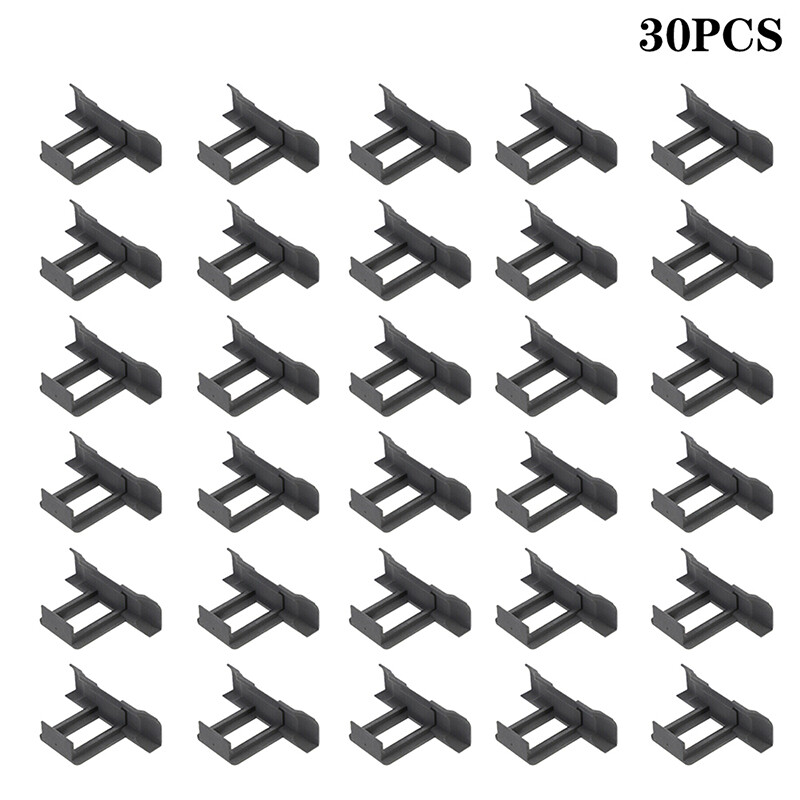 10-60X Photovoltaic Panel Water Guide Clamp Solar Panel Water Drain Remove Clips