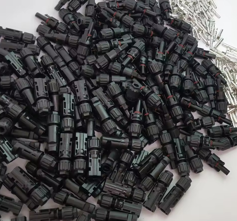 5Pairs Black Solar PV Connector Set 1000V 30A Waterproof Connectors – NEW