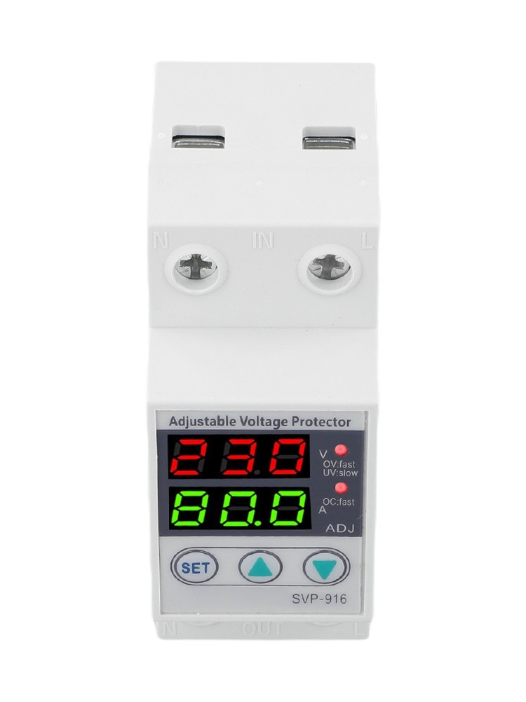 High Performance SVP916 Adjustable Voltage Protector for Electrical Safety
