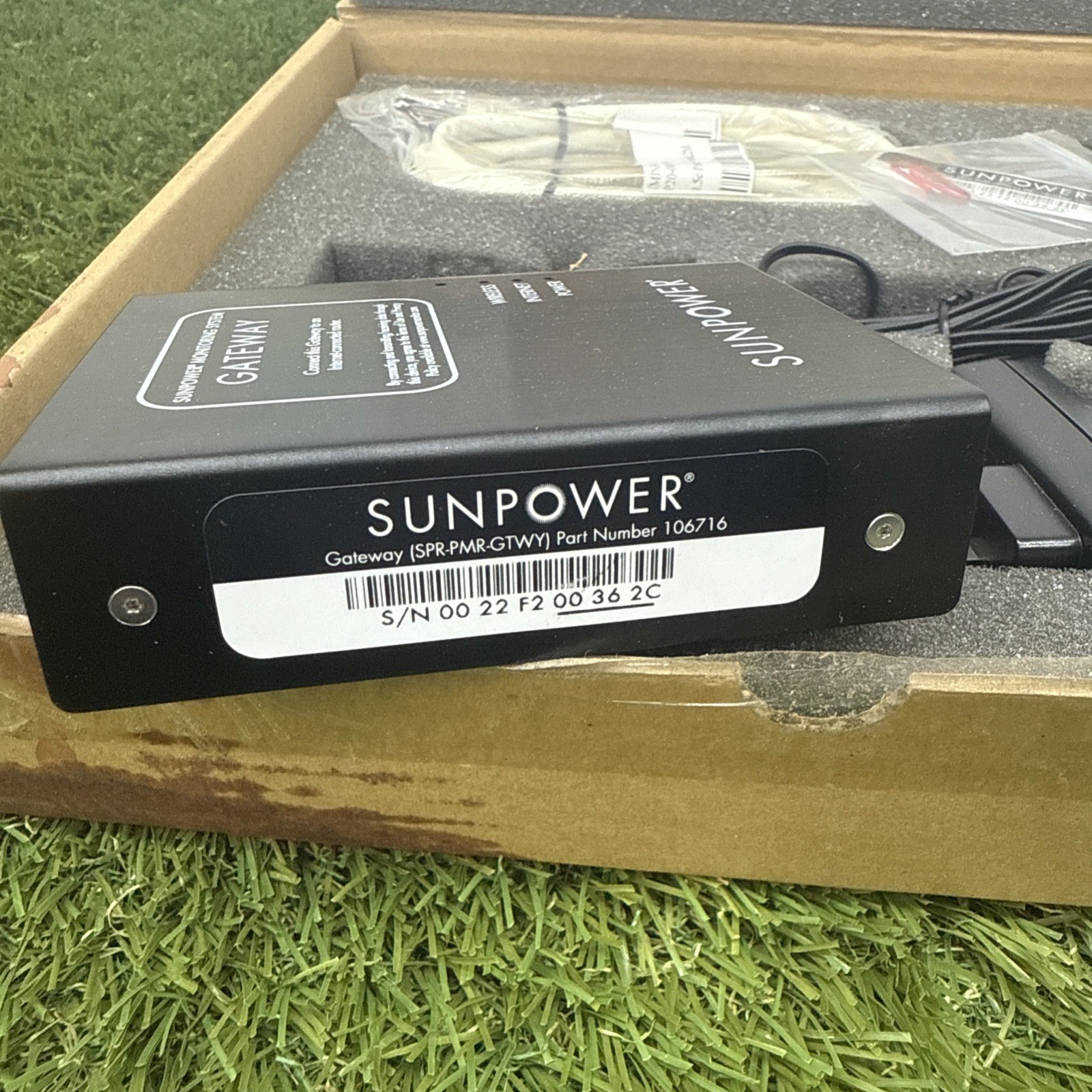 Sunpower Gateway 106716 (SPR-PMR-GTWY) Solar Energy Monitoring Unit