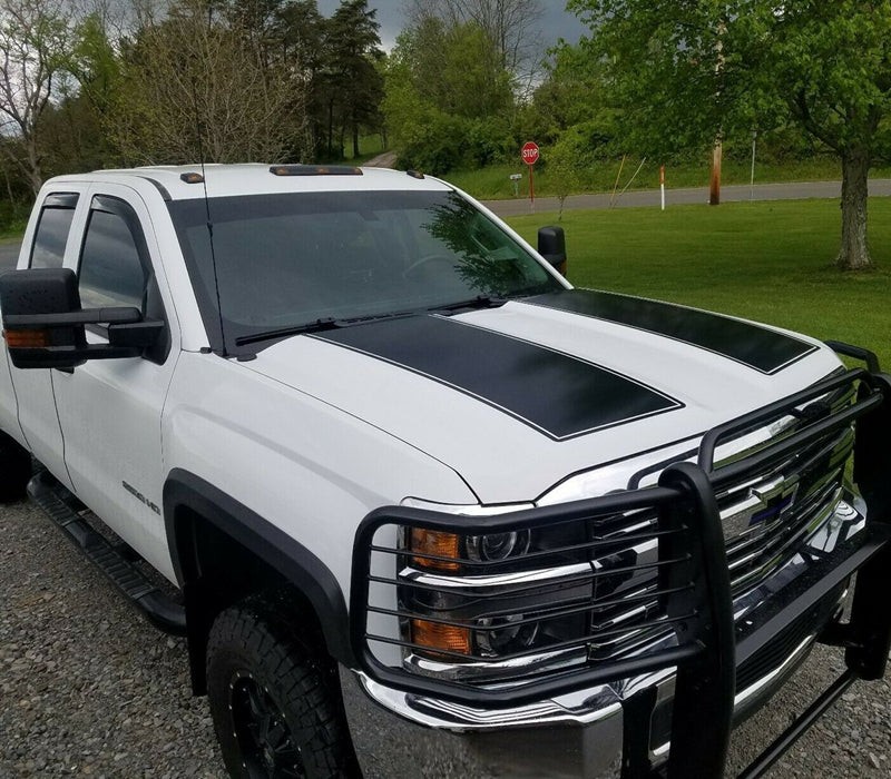 110W 12V Hood Flexible Solar Panel for Chevrolet Silverado 2500 3500 HD Easy