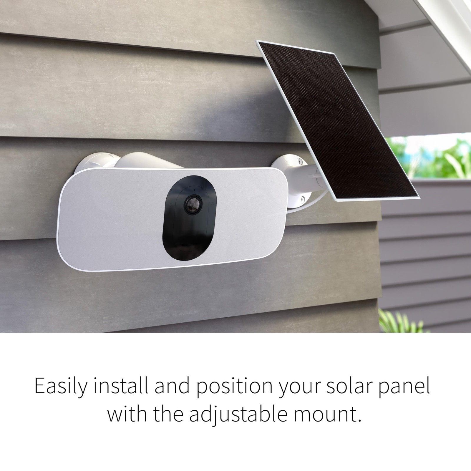 Solar Panel Charger for Security Cameras – Weather Resistant, Easy Install, Comp