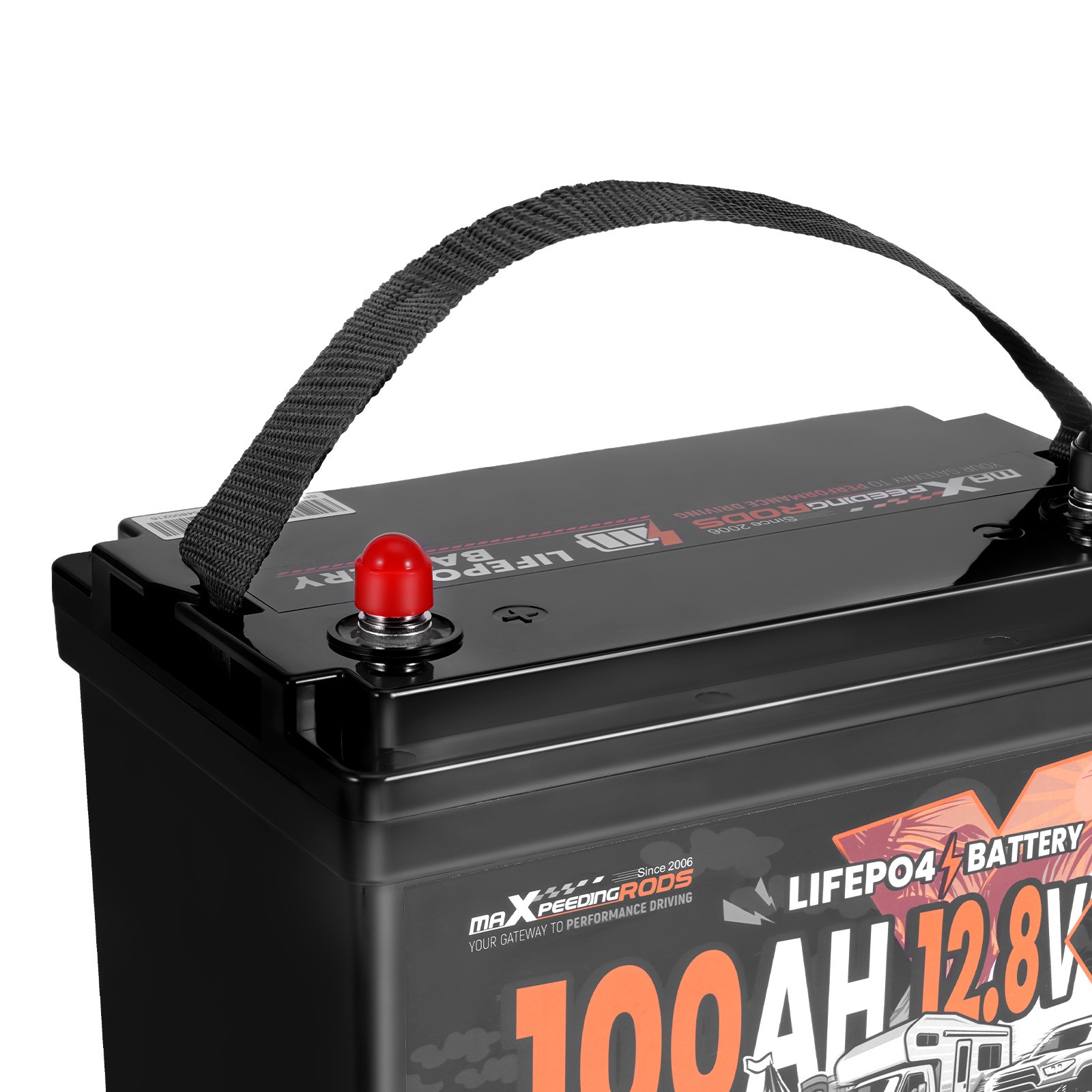 100Ah 12V Lithium Battery for Boat Off Grid Solar, Low Temp Protection