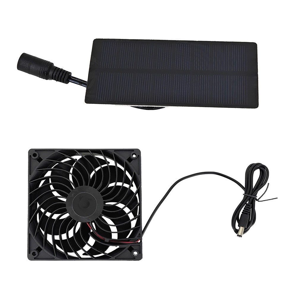 2W 4V Solar Exhaust Fan for Outdoor Use Efficient Green Energy Ventilation