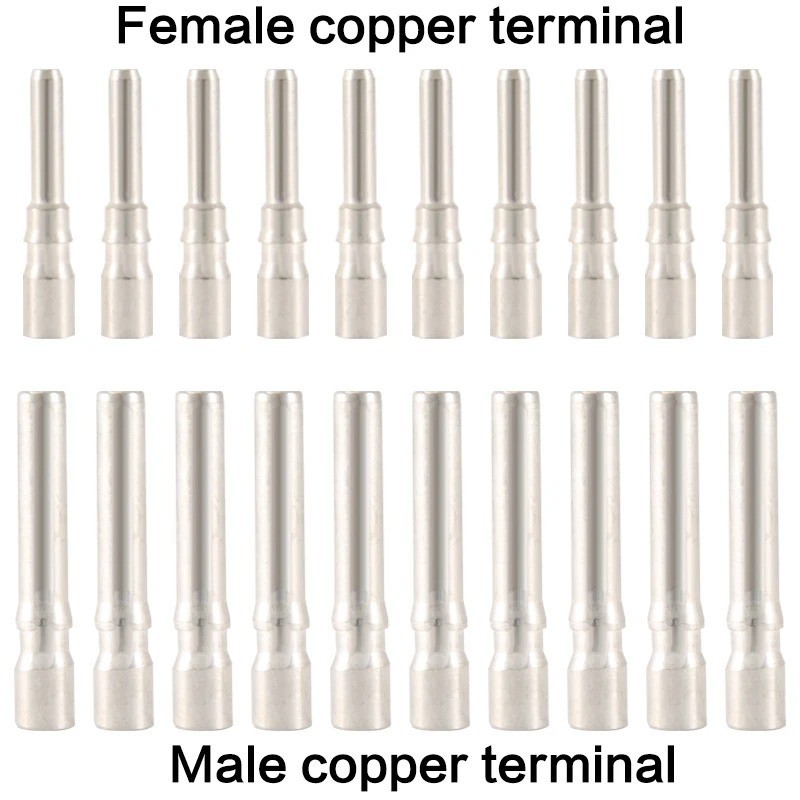 50 Pairs Connector 60A Male Female Metal Core For Solar PV Cable Connection Kit