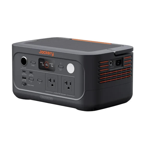 GENERATOR SOLAR POWERED PORTABLE POWER STATION JACKERY QUIET SMALL FOR HOME NEW~