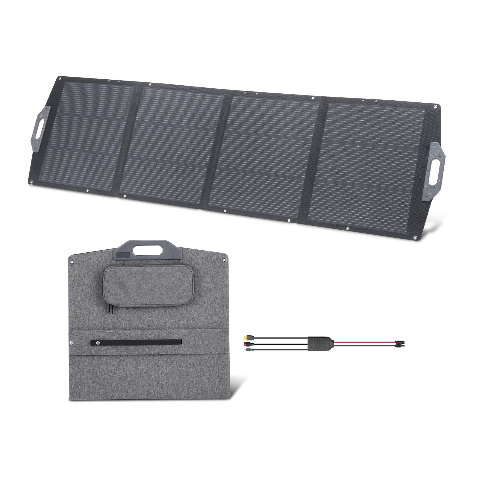 Uimoso 200WPortable Foldable Solar Panel with 24%High-Efficiency Monocrystalline