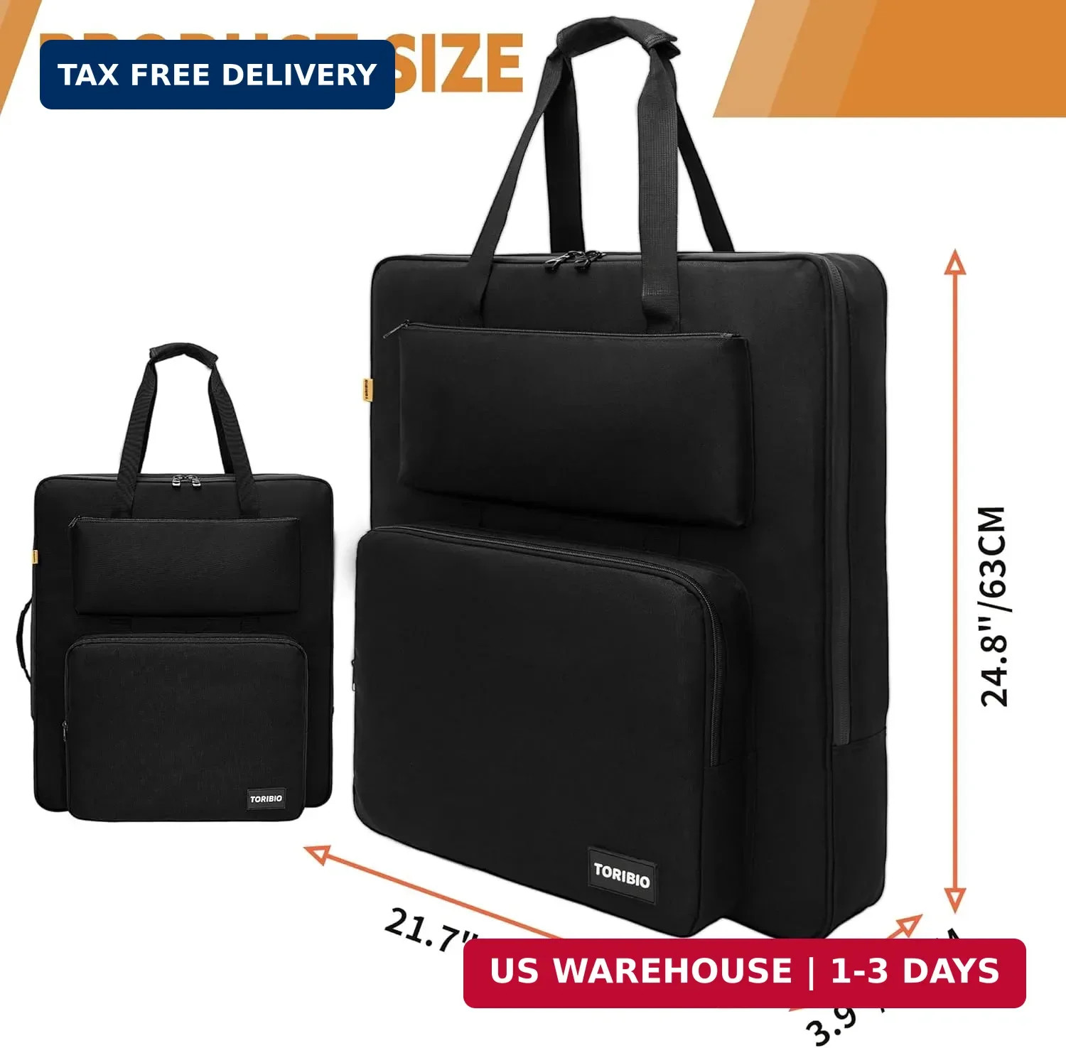 Solar Panel Travel Bag, Padded Portable Solar Panel Storage Bag Compatible with