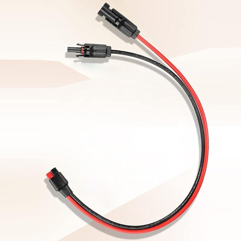 50A 600V Solars Battery Extension Wire for Power Stations Solars Generators