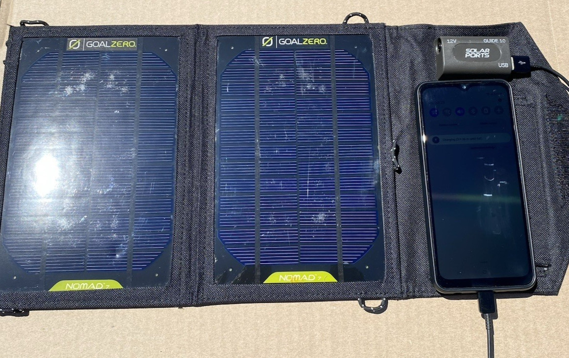 Goal Zero Nomad 7 Portable Solar Panel/TESTED